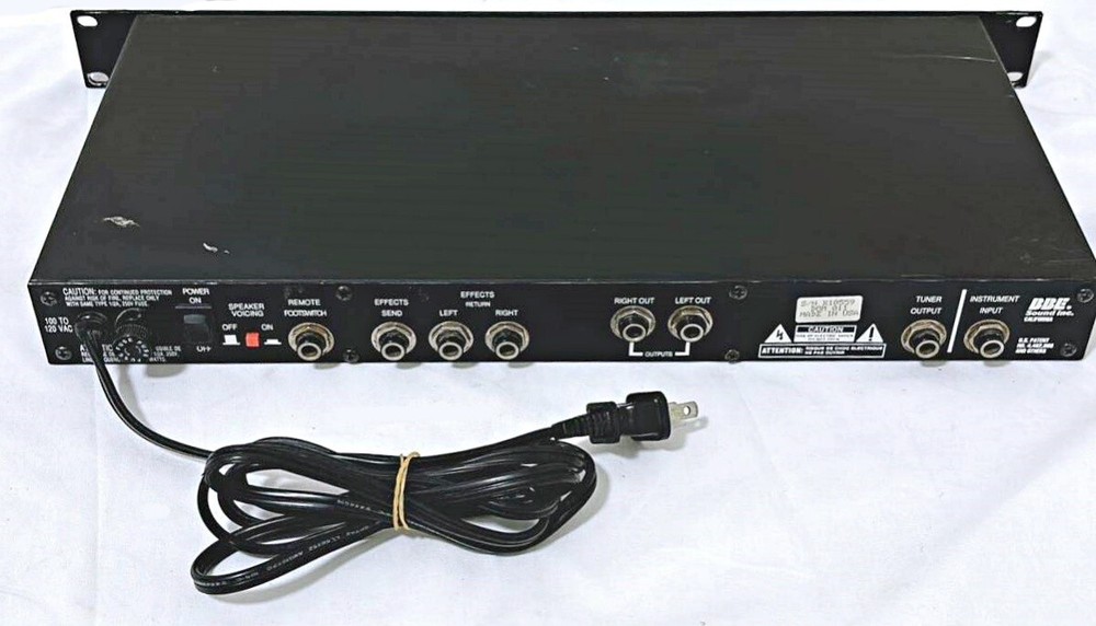 BBE 651 3 Channel Guitar Preamp