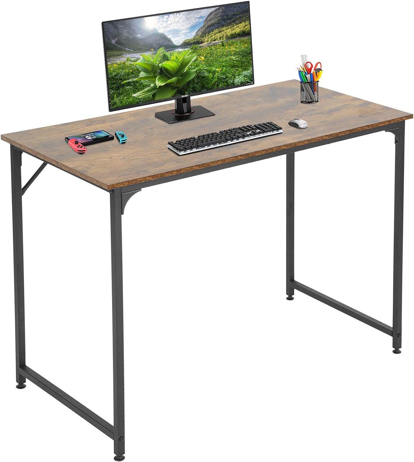 Computer Desk,39.4 inches Home Office Desk Writing Study Table Modern Simple