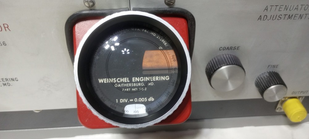 Working Weinschel Engineering PA-2 Precision 30 MHz RF Attenuator