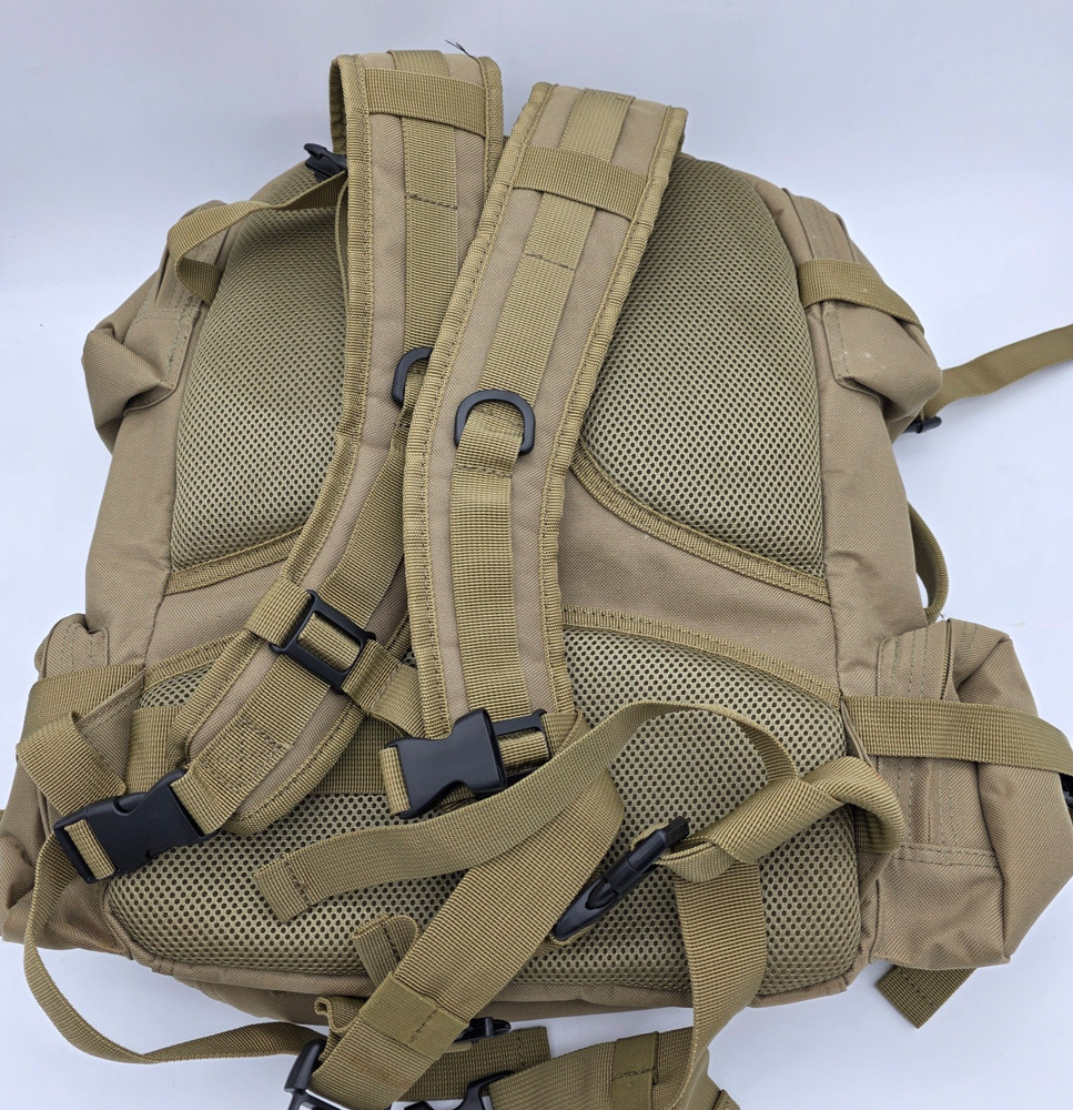 Allen Tactical Backpack Tan Hydration Compatible Adjustable Strap 20.5 in Height