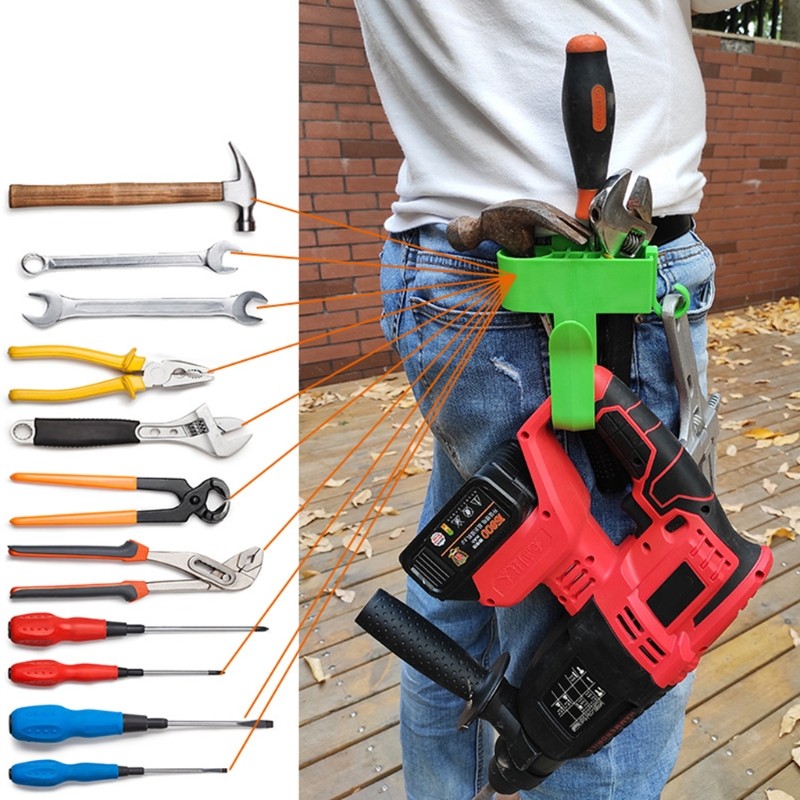 For Workers Tool Storage Rack Electric Wrench Hanging Rack Belt Bracket