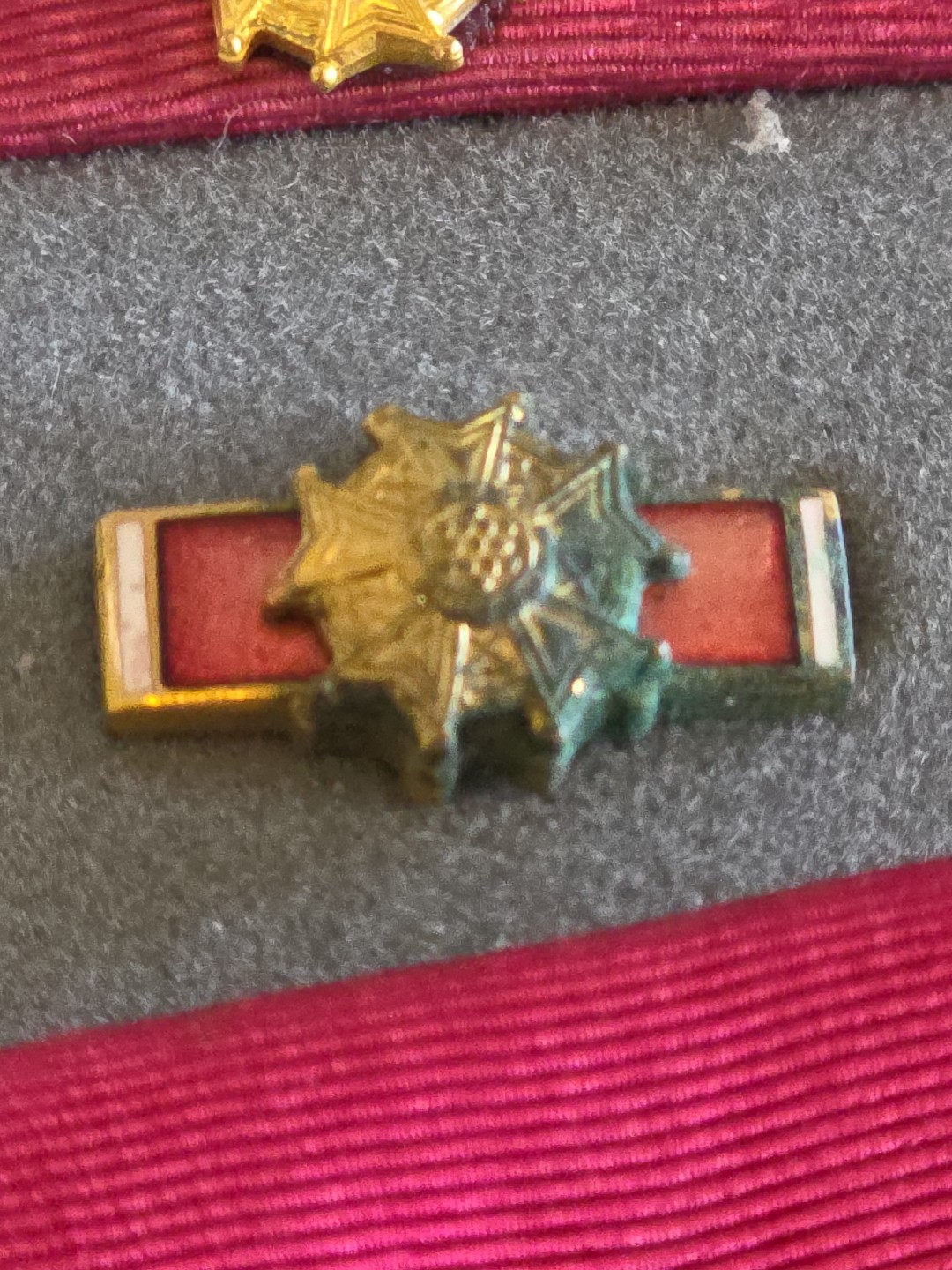 Officer-U.S. Legion Of Merit Medal Ribbon + Devices Vietnam era -SEE STORE WW 1