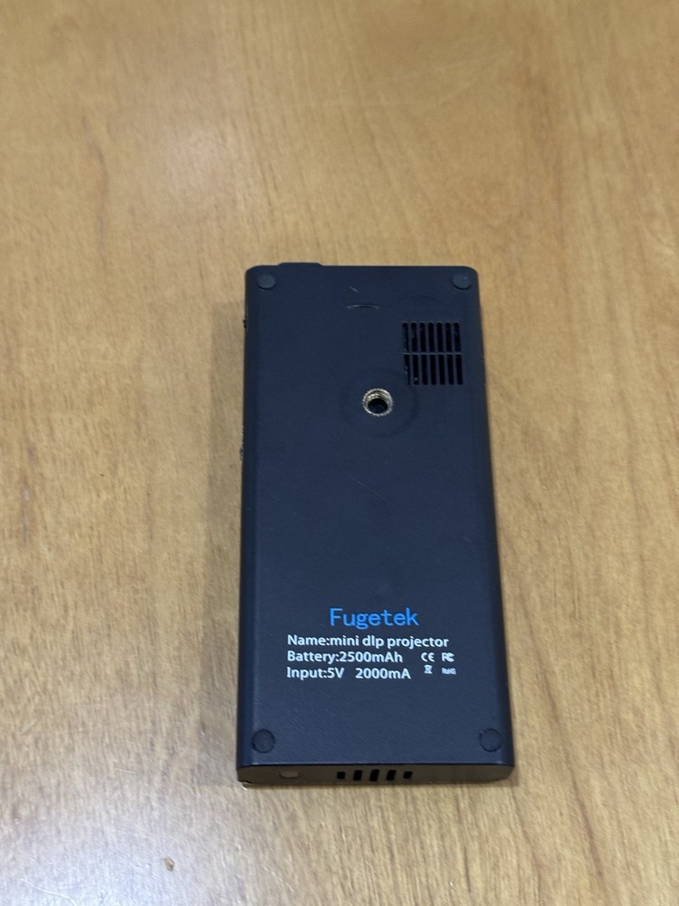 DLP Mini Smart Projector LED Dual Core Bluetooth Black