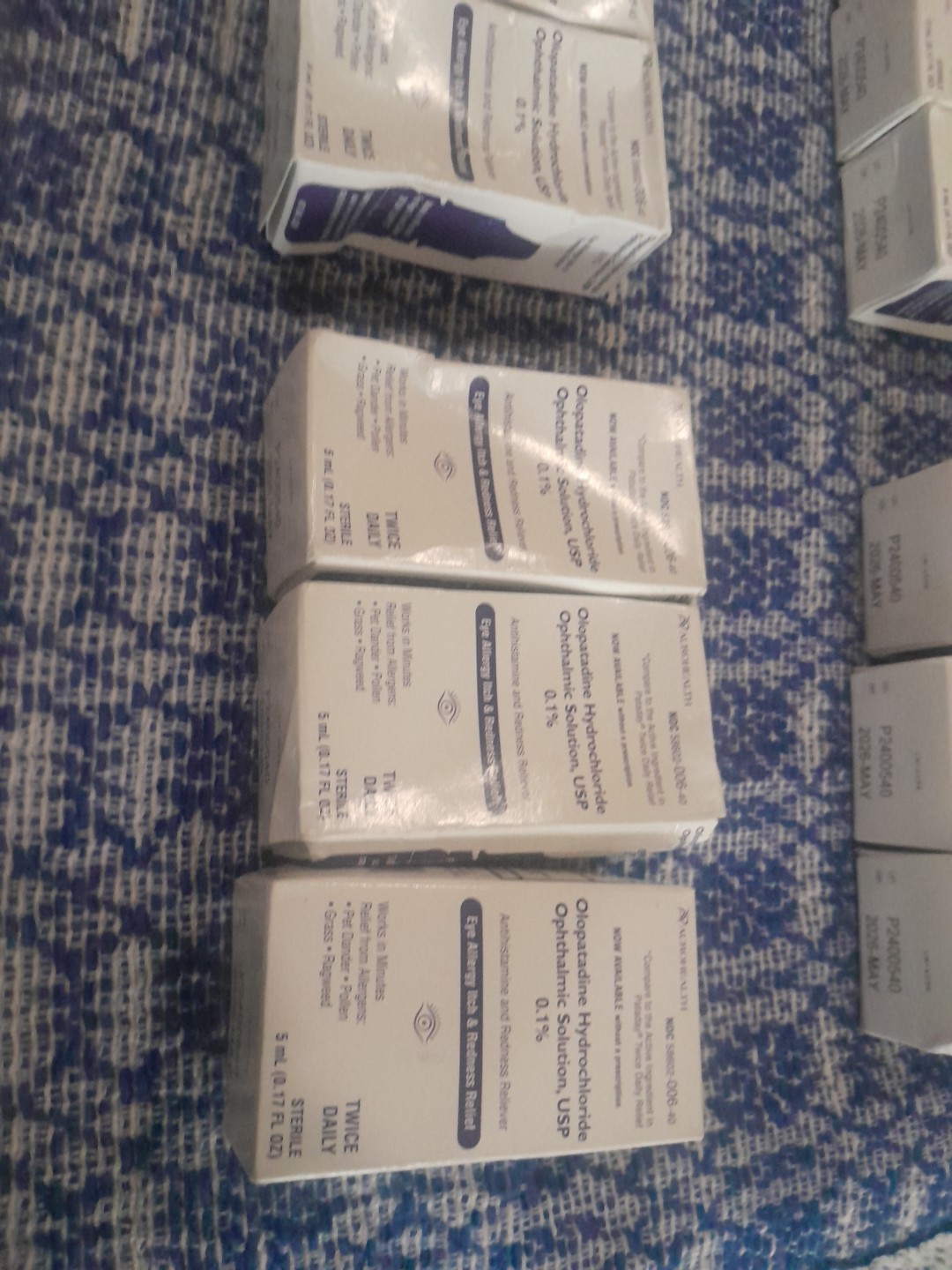 Olopatadine Hydrochloride Ophthalmic Solution, USP 0.1% , 5 ml Drops