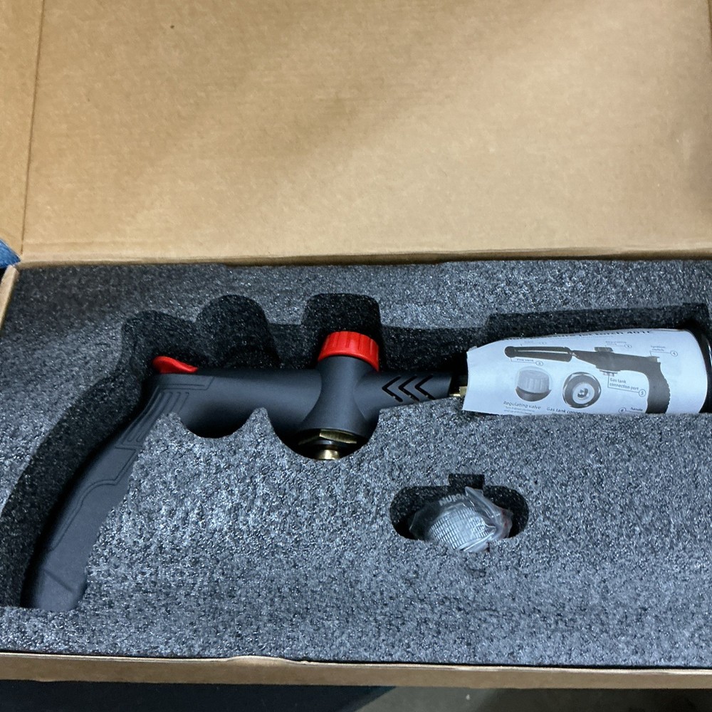 NEW Propane Torch Safety Lock Bbq Torch