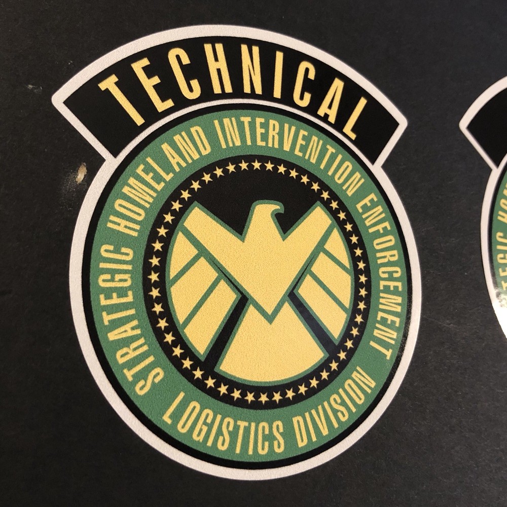 SHIELD • PROJECT INSIGHT STRIKE TEAM • SHOULDER DECALS • AGENT COSPLAY MARVEL •