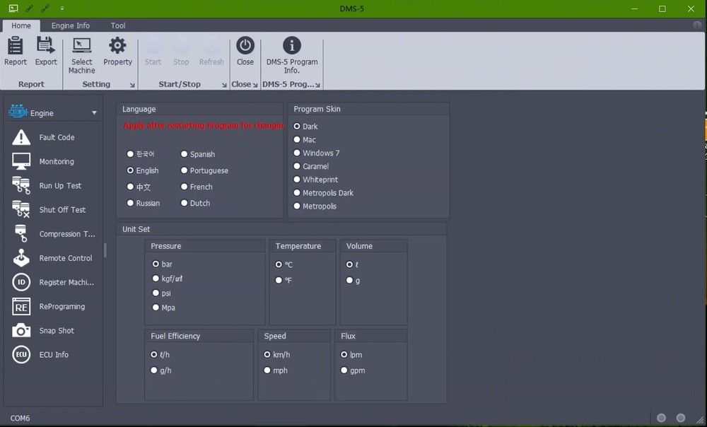 Diagnostic Tool UVIM Interface Forklift Excavator Scanner Kit for Doosan Engine