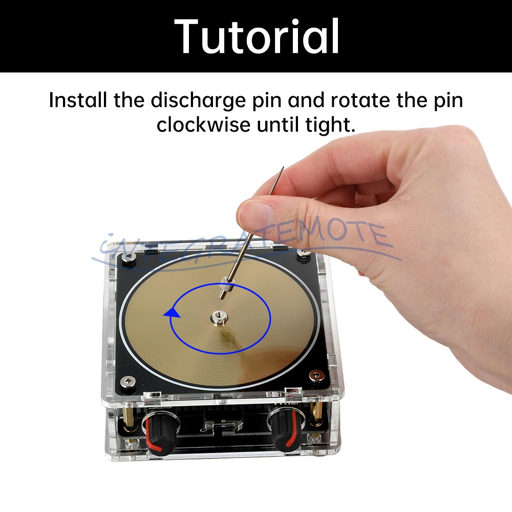Bluetooth Music Tesla Coil Plasma Loudspeaker Touchable Artificial Lightning DIY