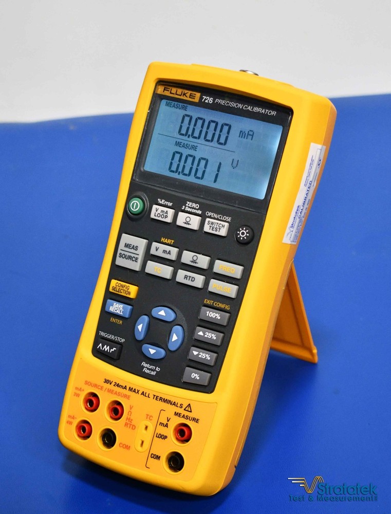 Fluke 726 Multifunction Process Precision Calibrator - NIST Calibrated with Data
