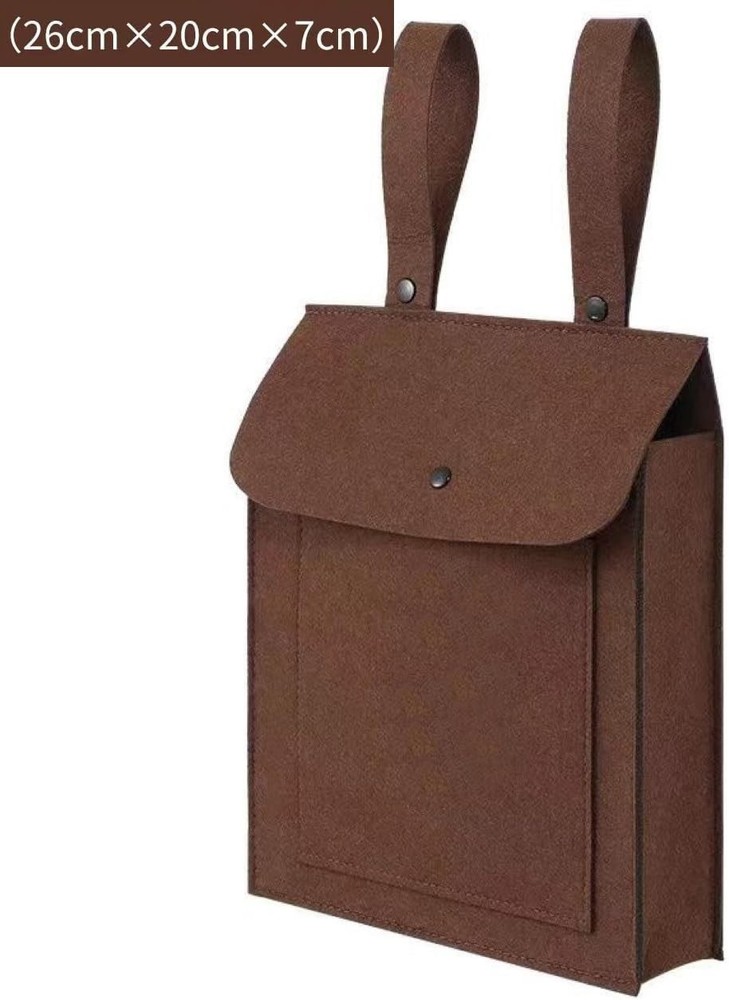 Stylish Front-mounted Scooter Bag for Everyday Essentials - Hook & Loop Closure