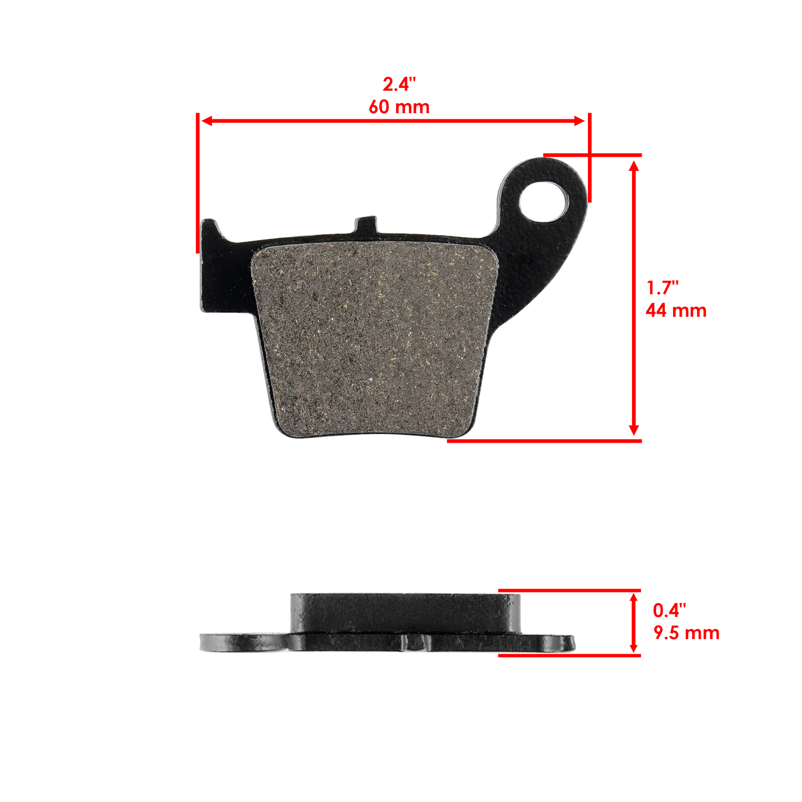 Brake Pads for Honda CRF450 CRF450R 2002-2020 Front Rear Motorcycle Pads