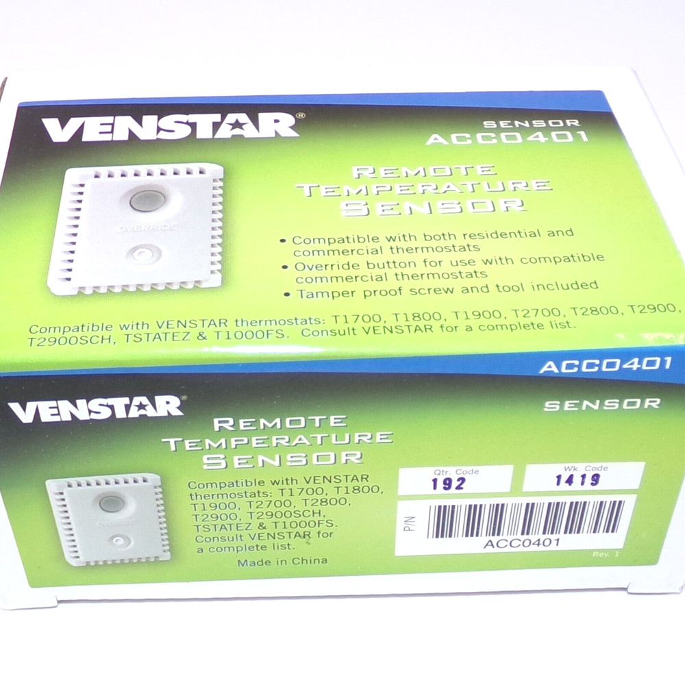 Venstar Remote Temperature Sensor ACC0401