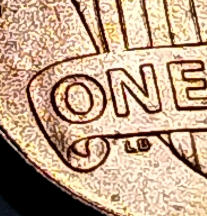 2021 P Error Lincoln Shield Cent. Obv./Rev. Die Cracks.