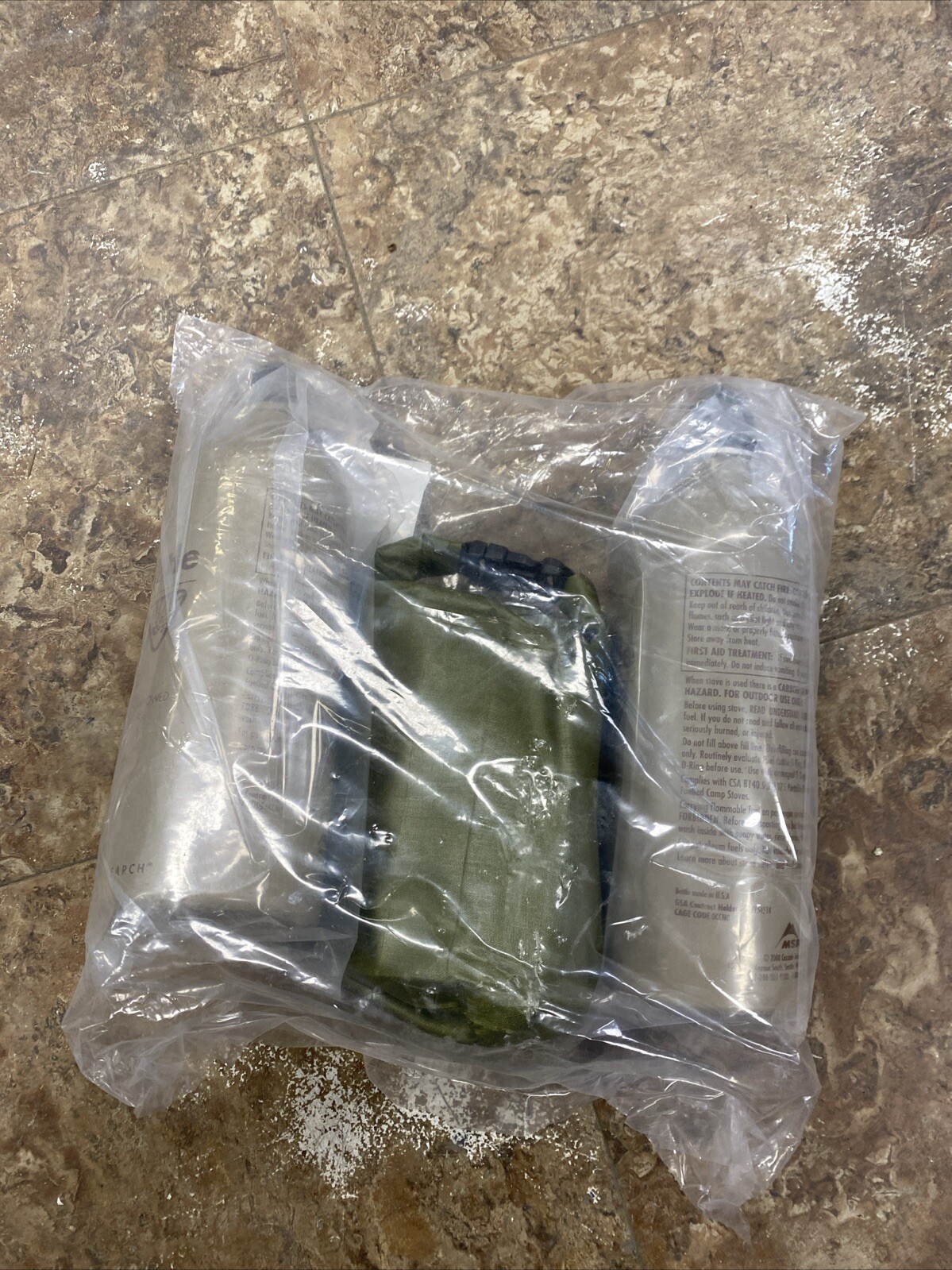 USGI MSR Stove - XGK EX - W/ Bottles - NEW!