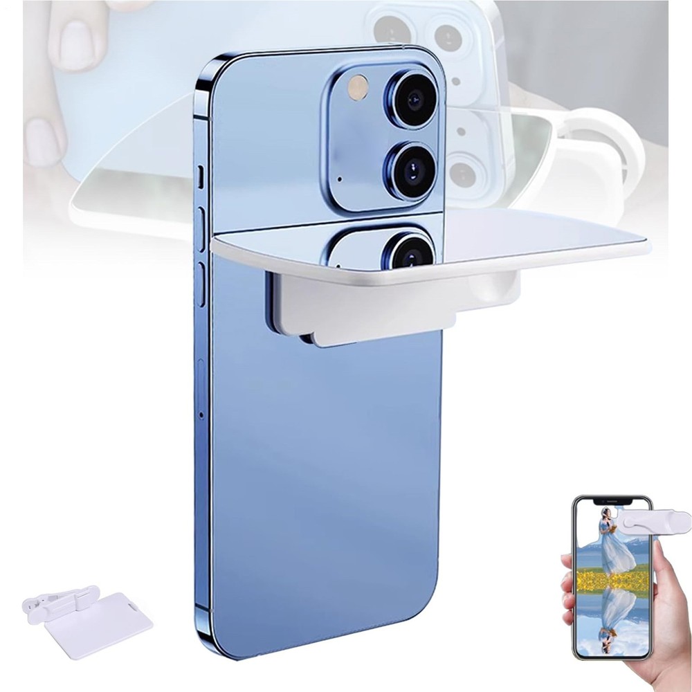 Smartphone Camera Mirror Reflection Clip Kit Cell Phone Camera Accessory