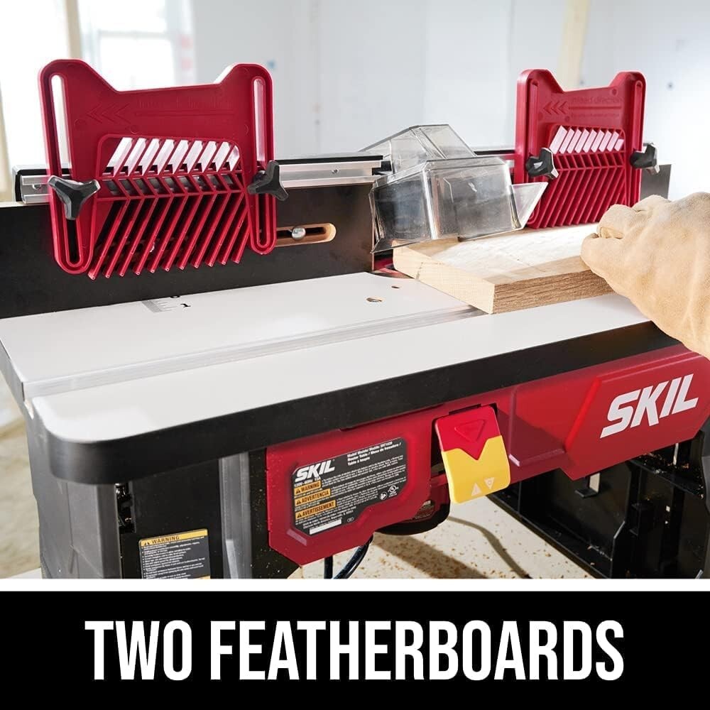 Router Table and 10 Amp Fixed Base Router Kit Power Woodworking Tools