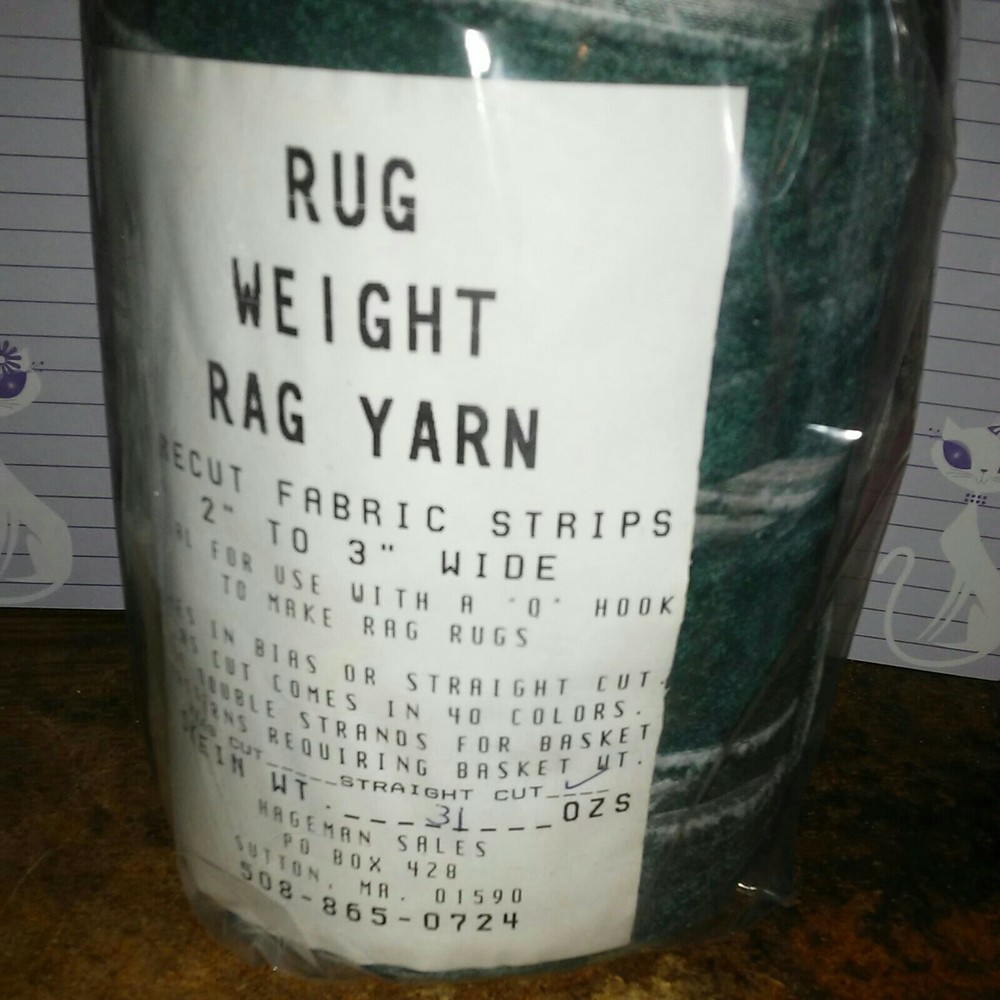 12 x Rag Yarn Precut Fabric Strips 2lb each