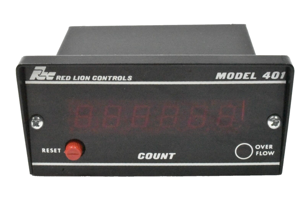 Red Lion Controls Model 401 Totalizer Meter NOS