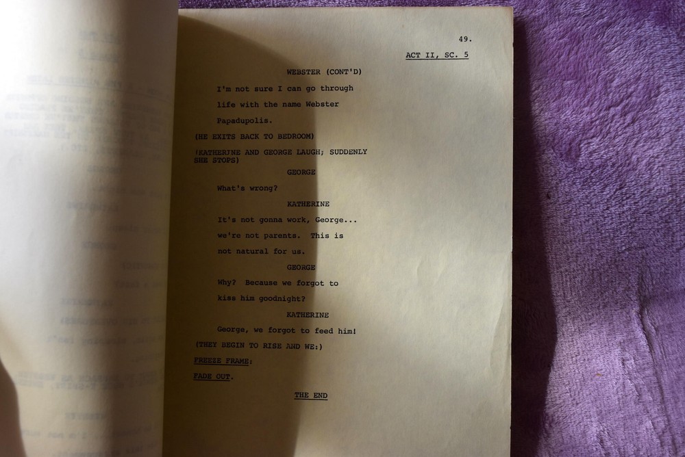 1983 " Another Ballgame " Original Sixth Revised Draft Screenplay Script