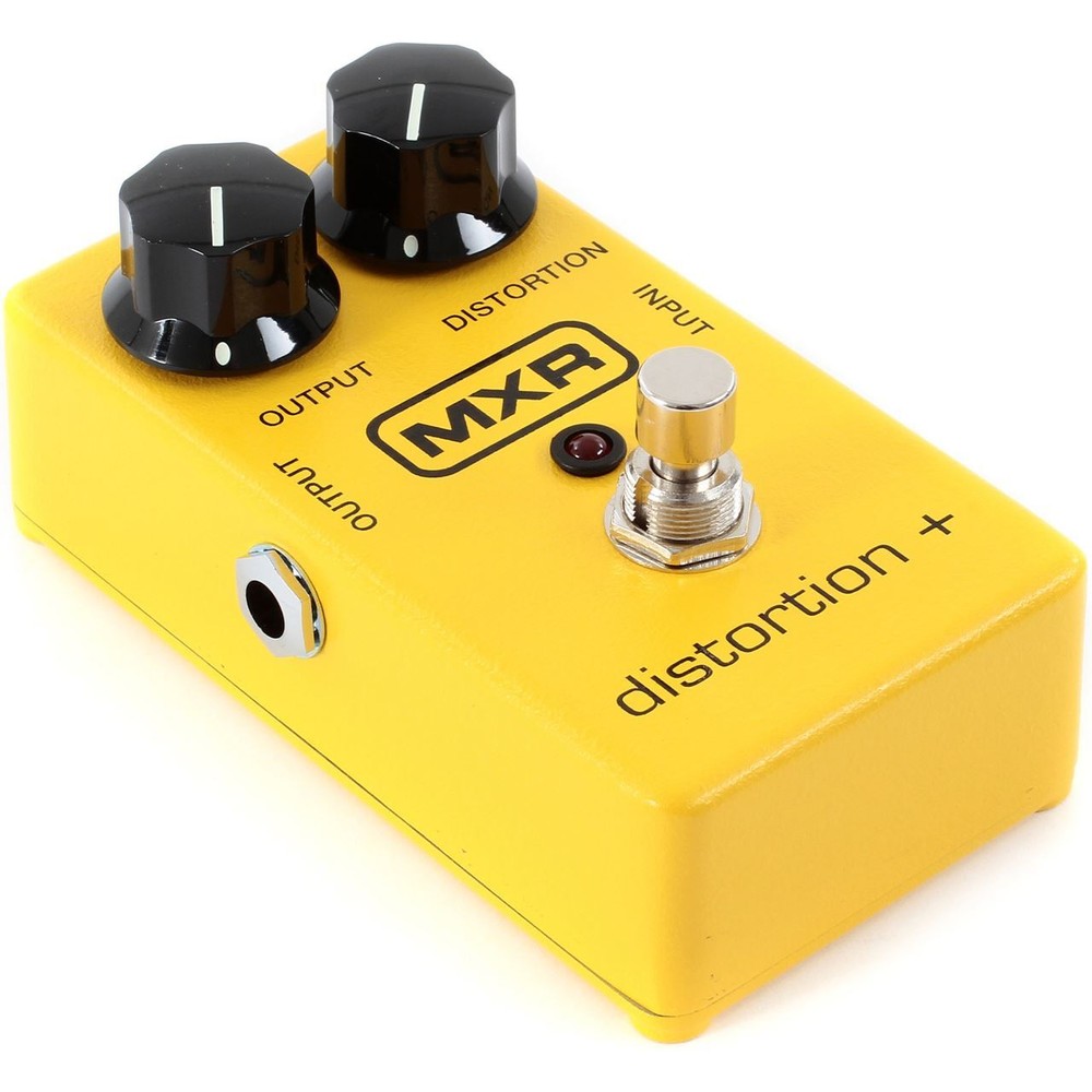 MXR M104 Distortion+ Guitar Effects Pedal with Cables