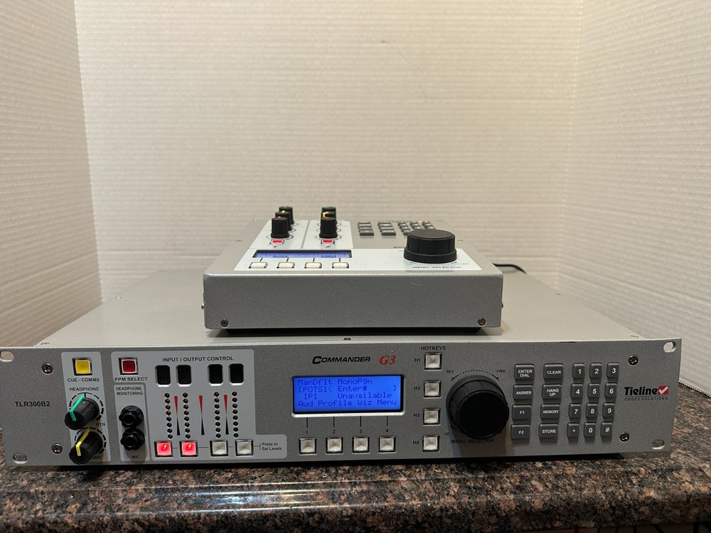Tieline Commander G3 IP POTS Rack and Portable Broadcast Audio Codec