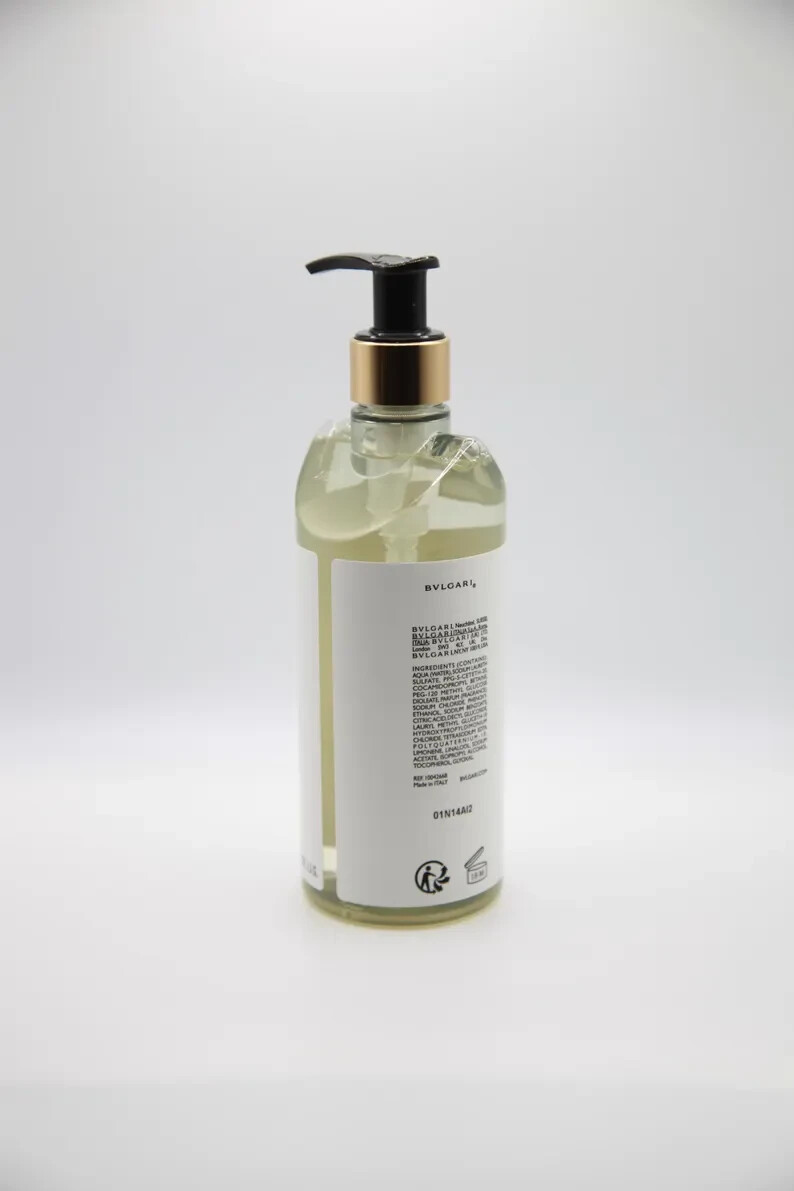 BVLGARI au thé Blanc ( White Tea ) Shampoo & Shower Gel - 10.1 Fl oz / 300mL NEW