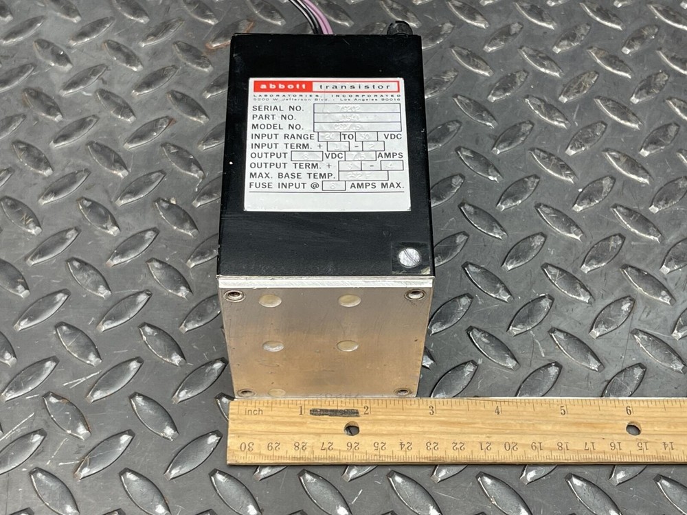 Abbott C8D7.5 Transistor Output 8VDC 7.5A, Input 24 to 30 VDC