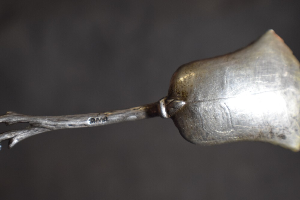 Widmann Christoph .800 Silver Hildesheimer Rose Sugar Spoon