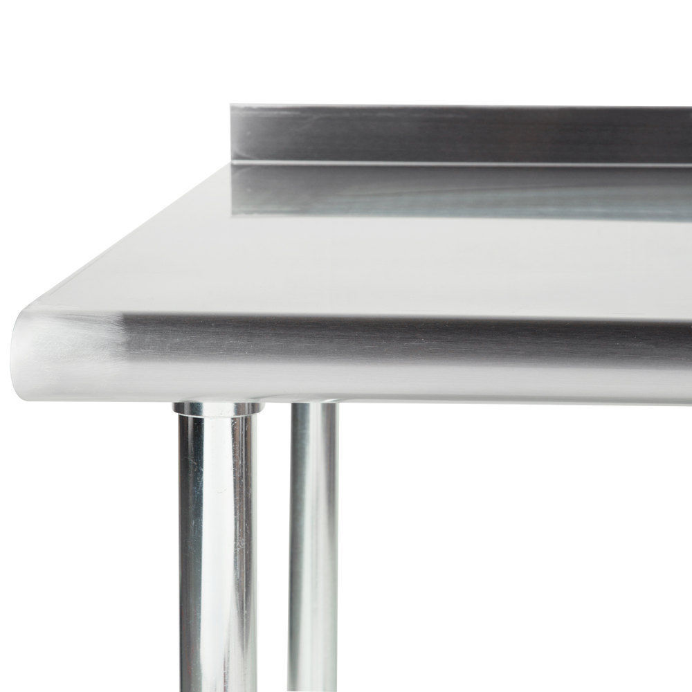 NEW!! 24" x 30" Stainless Steel Work Prep Table Undershelf Restaurant Backsplash