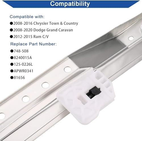 748-508 Power Window Regulator and Motor Assembly Front Left Driver Side