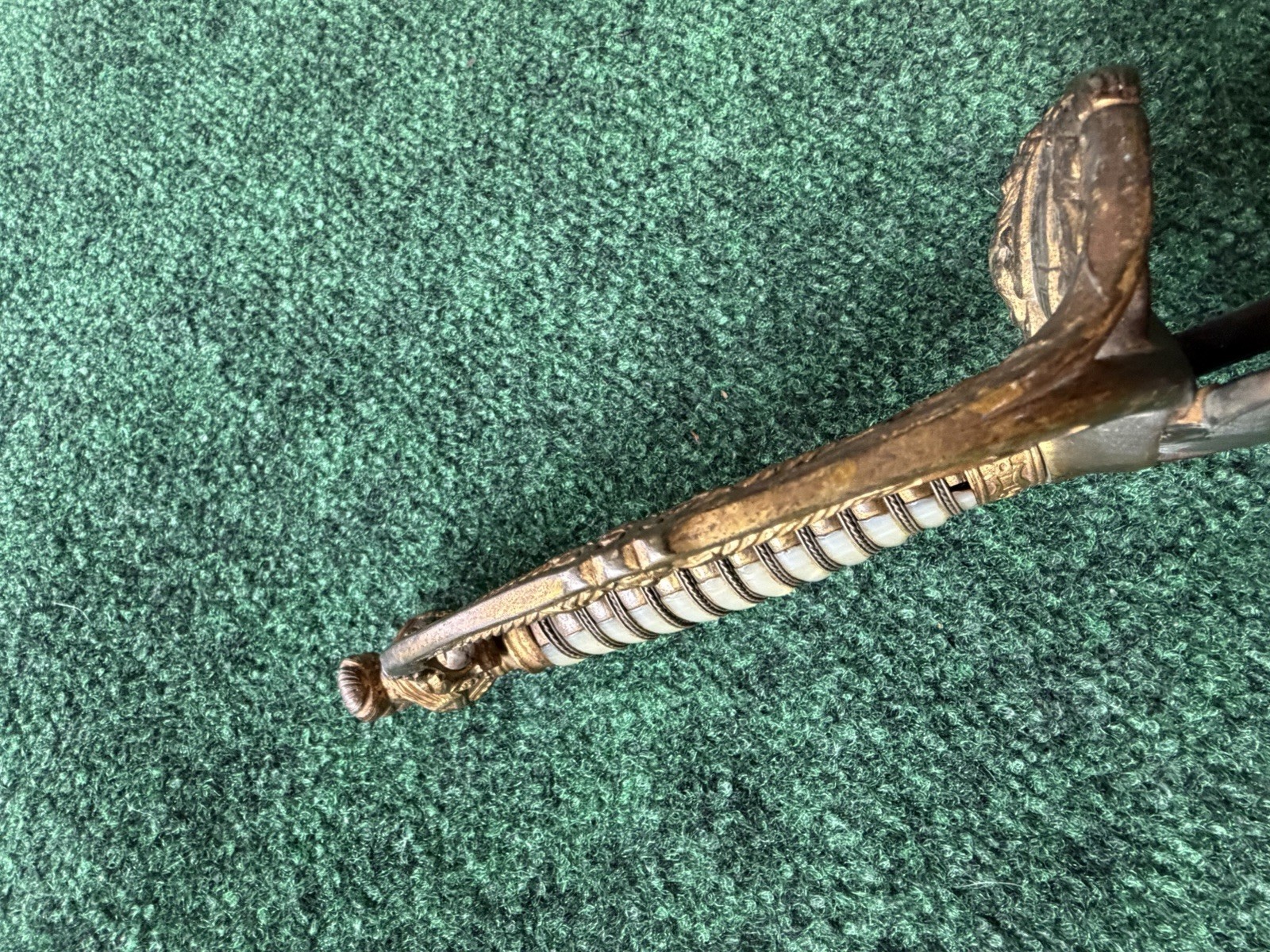 Mexican War Era Militia Staff Officer's Sword - Used