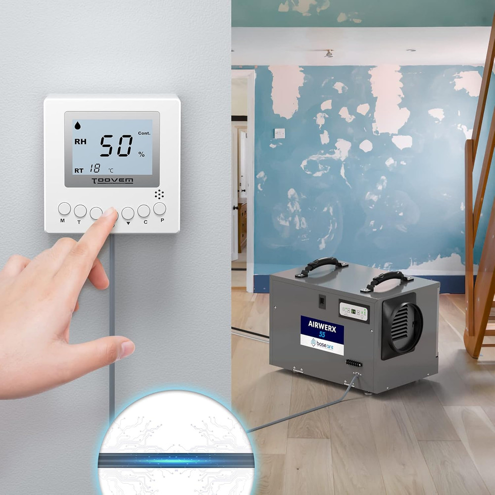 Baseaire Dehumidifier Remote Controller for Digital Humidity, Temperature, Adapt