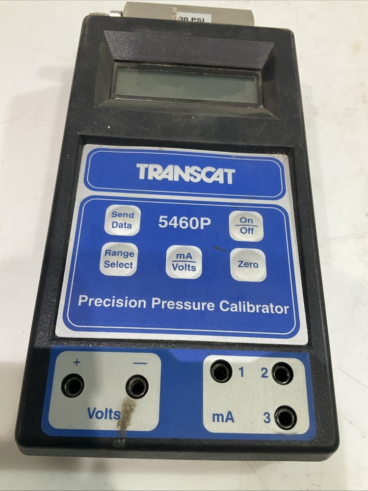 TRANSCAT 5460P PRECISION PRESSURE CALIBRATOR T2M