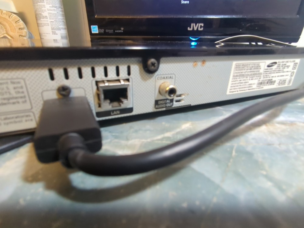 Samsung Blu-Ray Streaming DVD Player BD-HM51 No Remote Tested Working