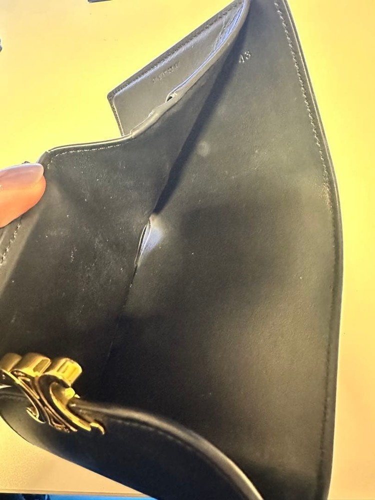 CELINE Trifold Wallet From Japan