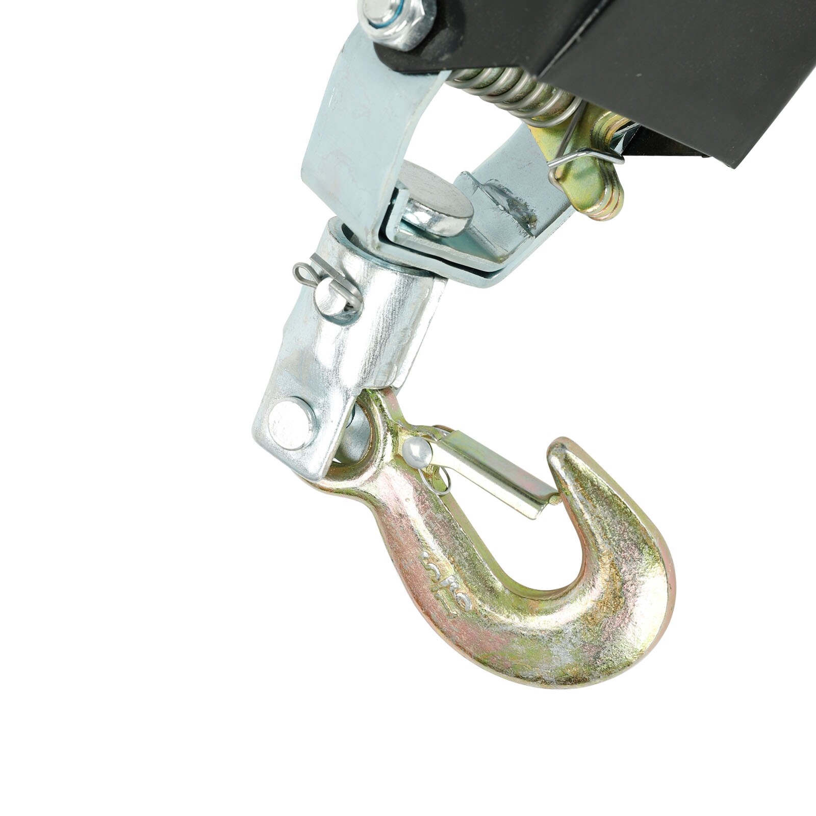 5 Ton Hand Puller Heavy Duty Winch Pull Hoist Come Along Cable 3 Hooks 2 Gear US