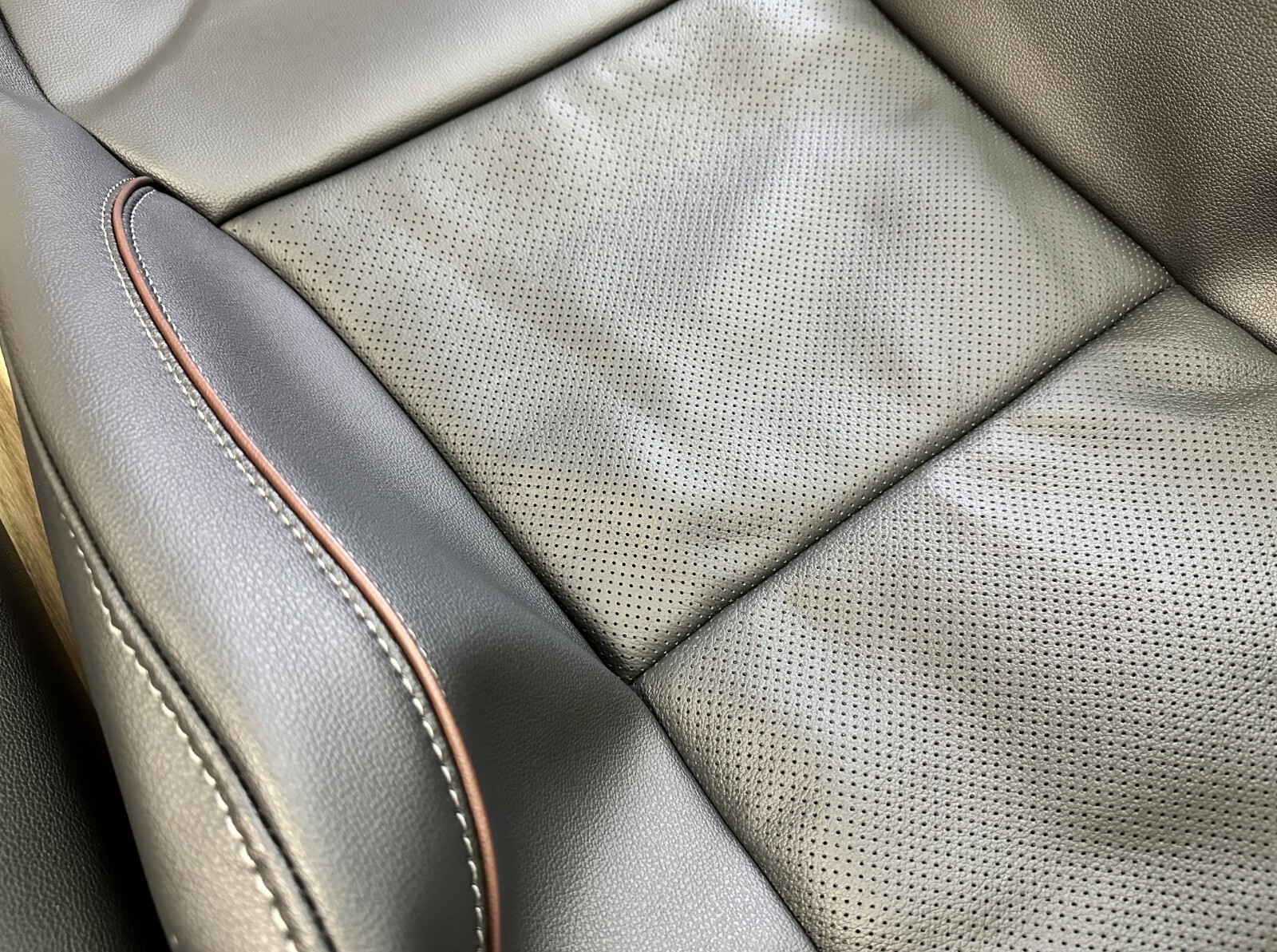 OEM FORD F150 NEW TAKE OFF LEATHER SEAT COVERS BLACK FITS: 2021 2022 2023