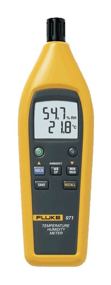 Fluke 971 Temperature Humidity Meter Quick-response Capacitance Sensor IAQ