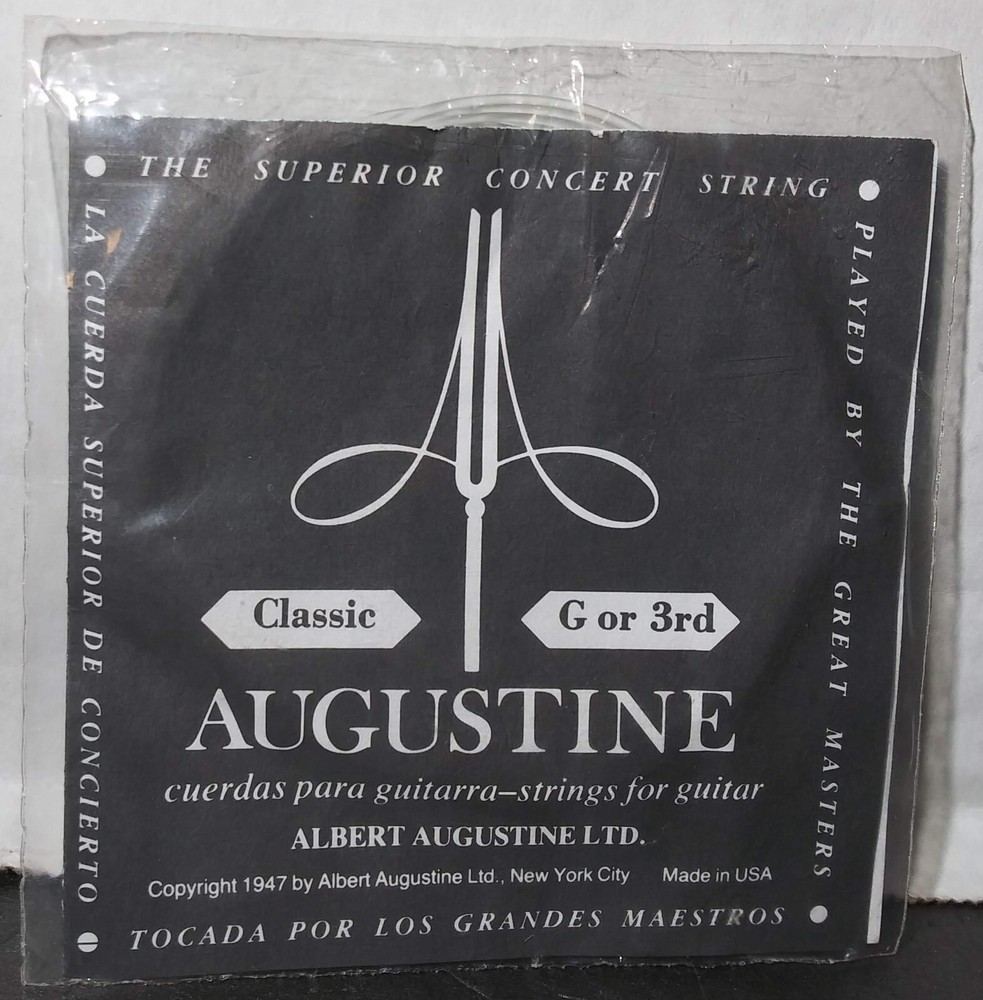 Augustine Classic G or 3rd Guitar String - NEW