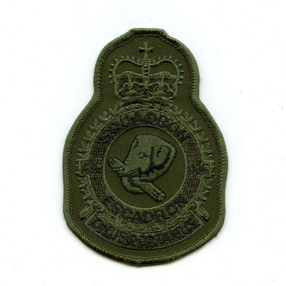 RCAF CAF Canadian 436 Squadron Heraldic OD Crest Patch
