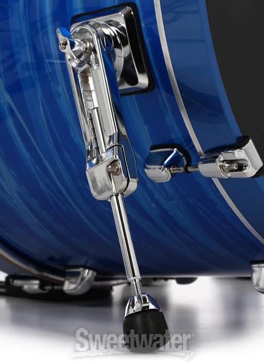 Tama Starclassic Walnut/Birch Lacquer 4-piece Shell Pack - Lacquer Ocean Blue