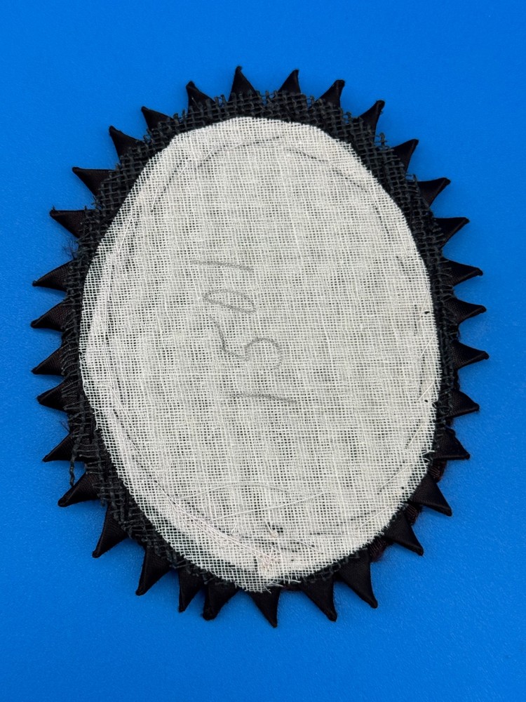 Masonic Past Commander Chapeau Patch Knight Templar Rosette with Rays Antique