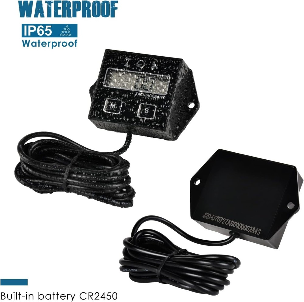 Compact Digital Tachometer with Maintenance Reminder - Essential Engine Tool Set