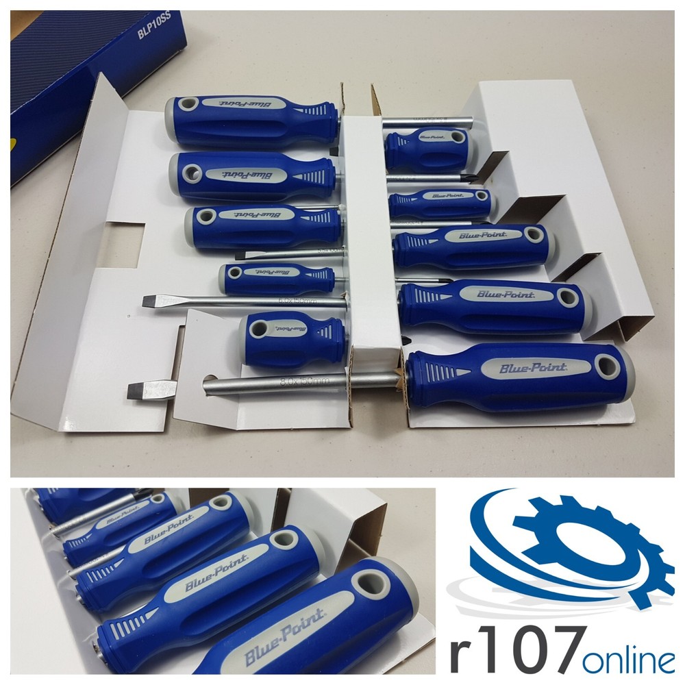 Blue Point 10pc Screwdriver Set - As sold by Snap On.