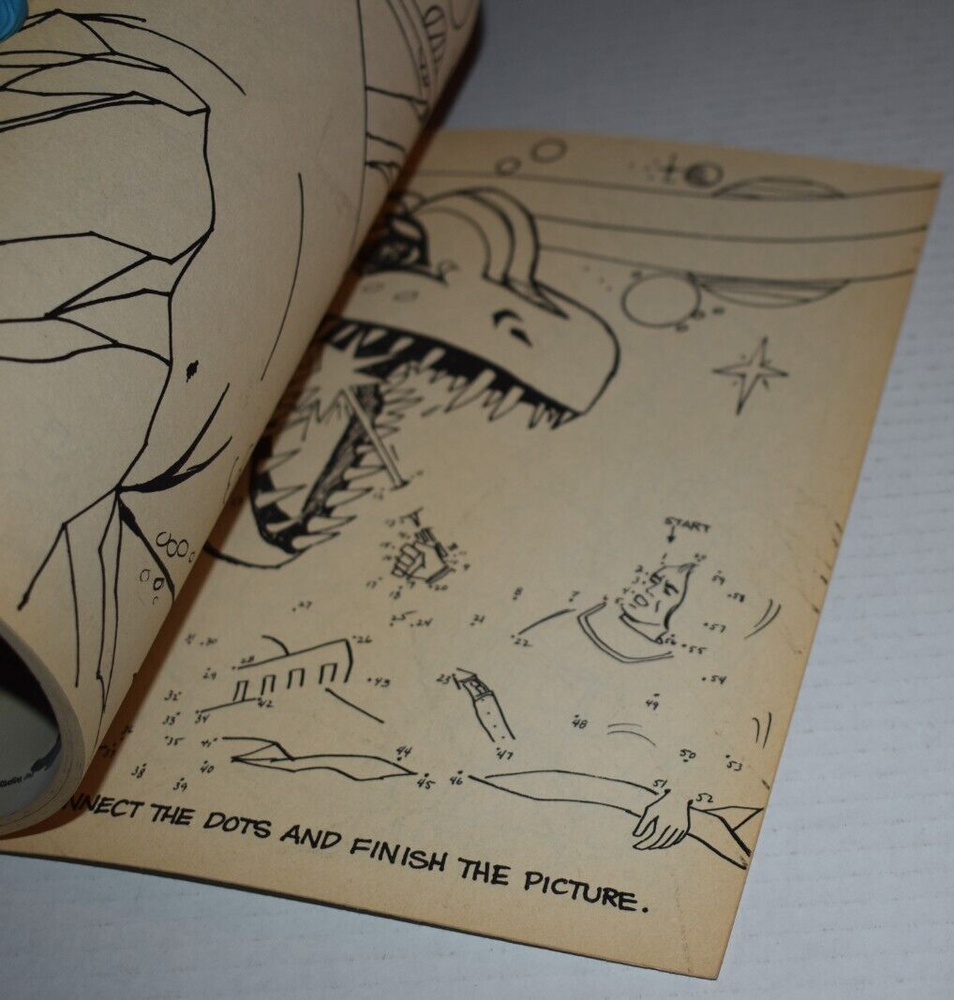 1978 Battlestar Galactica Interstellar Activity Book- Unused