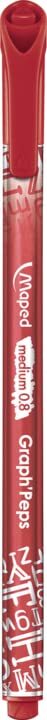 Maped - Graph'Peps Medium Tipped 0.8mm Fine Line Triangular Felt Pens - 12 Pack