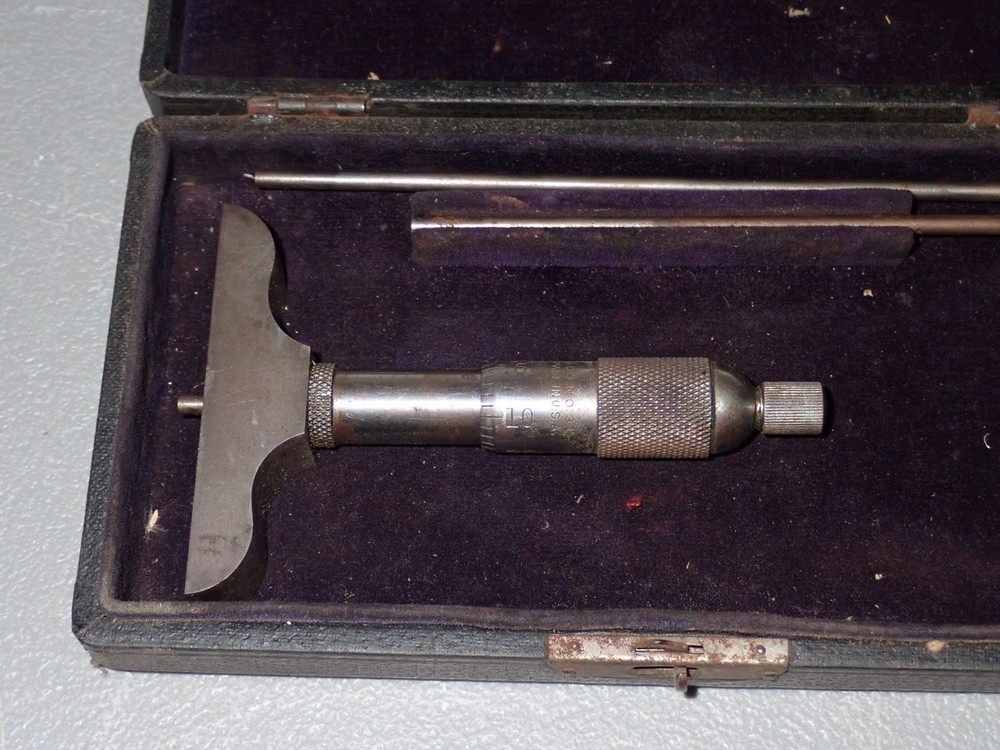Millers Falls Depth Gauge Micrometer