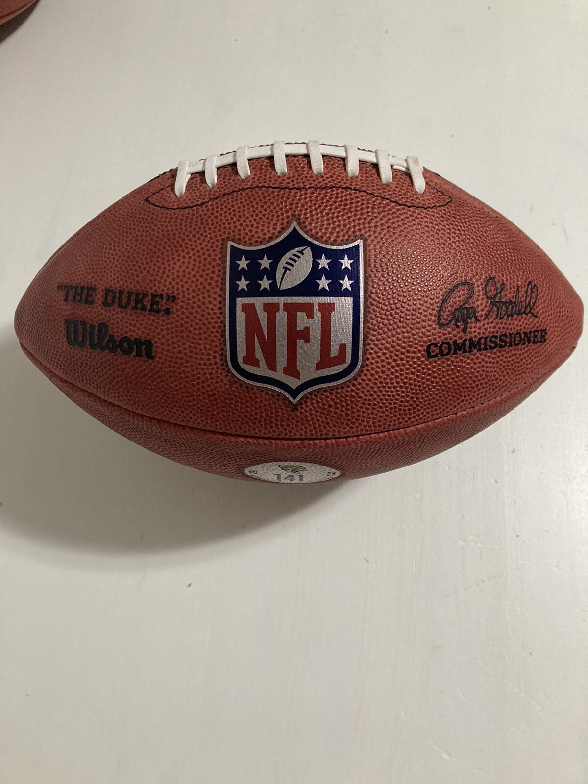 2023 Jacksonville jaguars Team Issued NFL Football #141 Signed Trevor Lawrence