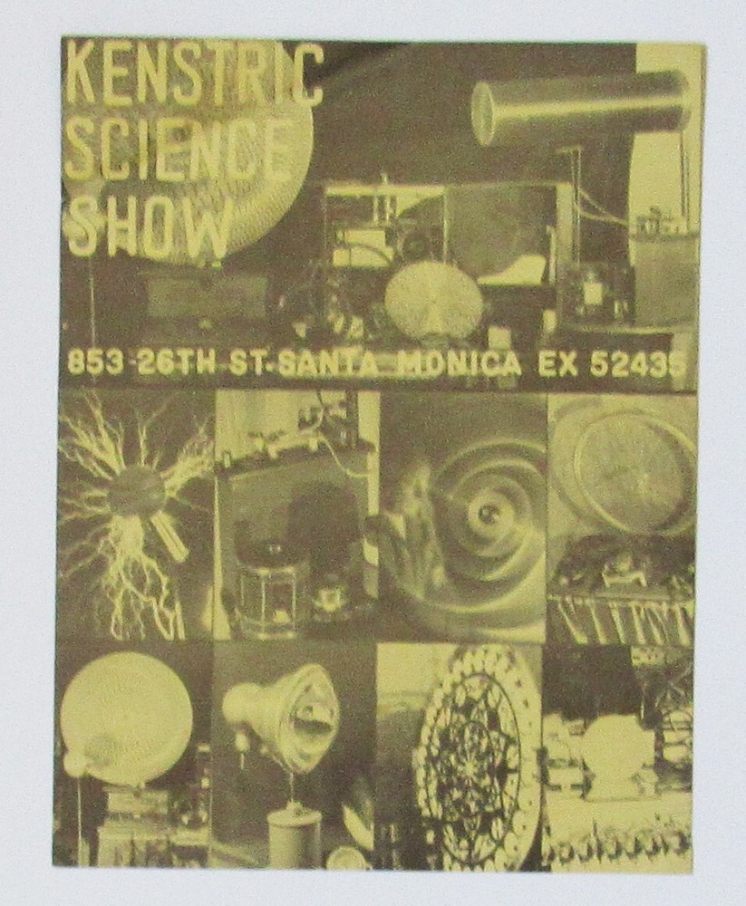 ORIGINAL KENNETH STRICKFADEN FLYER- FORREST J ACKERMAN COLLECTION