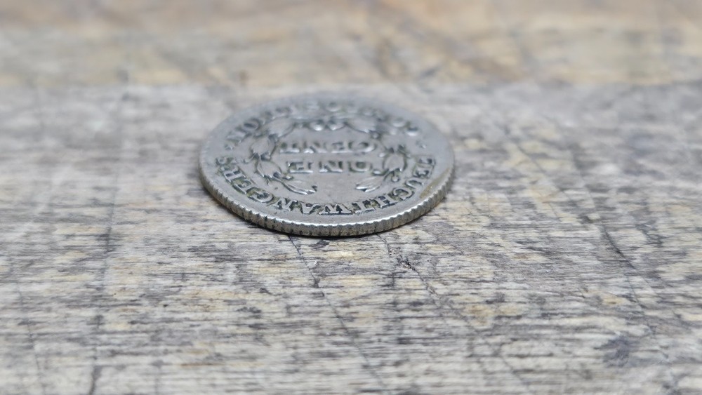 1837 Feuchtwanger's Composition One Cent "Hard Times"